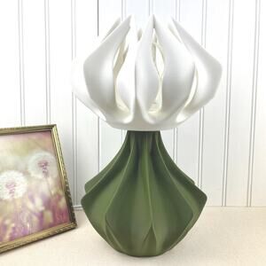 Lotus Inspired Table Lamp, Bloom Table Lamp, Desk Lamp and Shade, Bedside Lamp